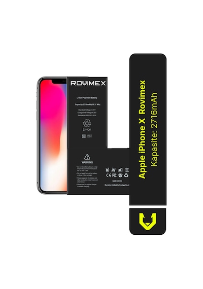 Apple Iphone X Batarya Pil Uyumlu