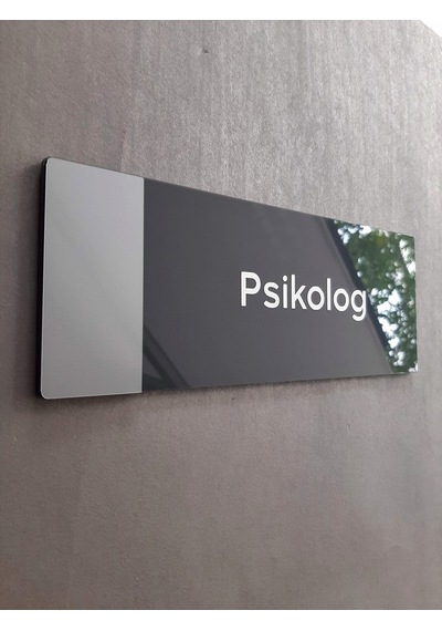 Klasik Seri Psikolog Kapı Isimliği