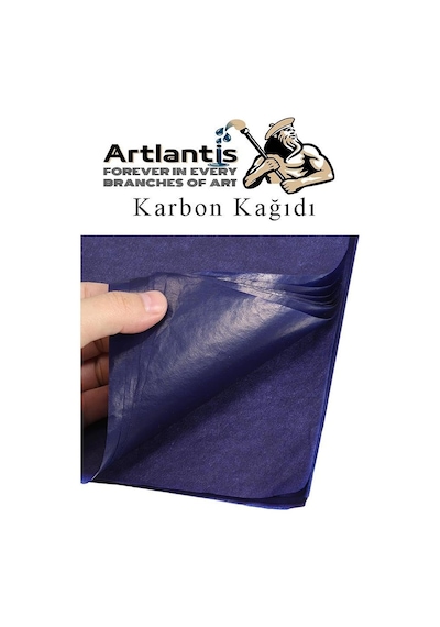 Artlantis Beyaz Karbon Kağıdı A4 5 Adet 21x29,7 Cm Kopya Kağıdı Transfer Kağıdı Renkli Karbon Kağıdı