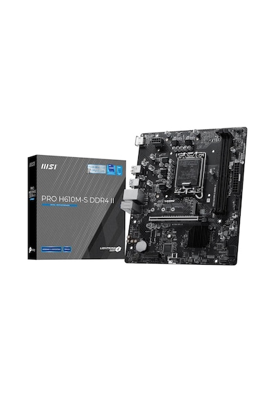 Msı Pro H610m-s Ddr4 Iı 3200mhz Matx 1700p