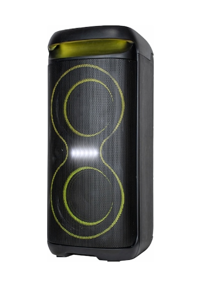 Hepu Hp-954 Kablosuz Mikrofonlu Rgb Işıklı Partybox Hoparlör 40w Güç + Tws + Bluetooth + Uzaktan Kumanda