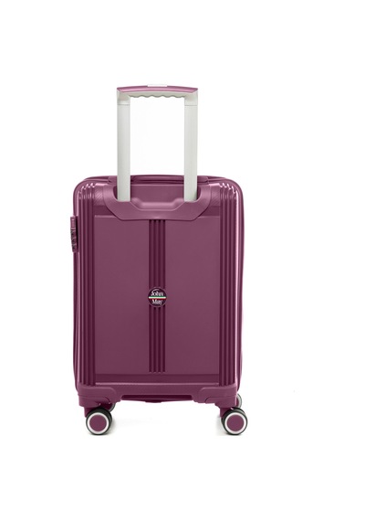 Unisex Jmy8101.09 John May Pp Silikon Valiz Küçük Boy 57x35x25cm Mor Mor