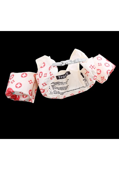 Toyflyer Ayıcık Desenli Kolluklu Çocuk Yüzme Yeleği Gövde Destekli 2-6 Yaş 15-30 Kg Fl005