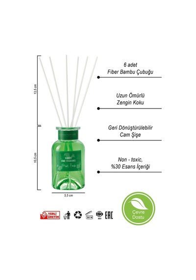 Nane Ferahlığı Bambu Çubuklu Oda Kokusu 150 Ml Nane