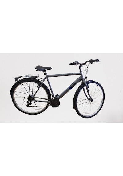 Bisan Hardy-s V Fren Shimano 21 V 26 J Şehir Bisikleti Gri 19 İnç Gri - Siyah