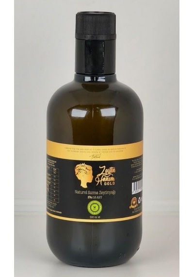 Gold Soğuk Sıkım/olgun Hasat/natürel Sızma Zeytinyağı 0.8 Asit - 500ml 0.3 ML