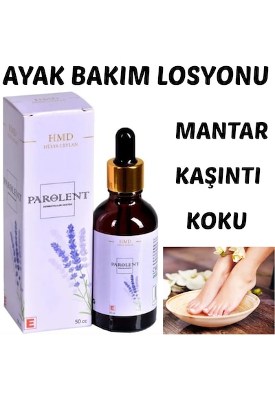 Bitkisel Ayak Bakım Losyonu 50cc 2 Adet Mantar-kasıntı-koku Sağlık Bakanlığı Onaylı Uts Kayıtlı