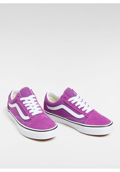 Tommy Hilfiger Old Skool Uniseks Mor Spor Ayakkabı - Vn000d6w