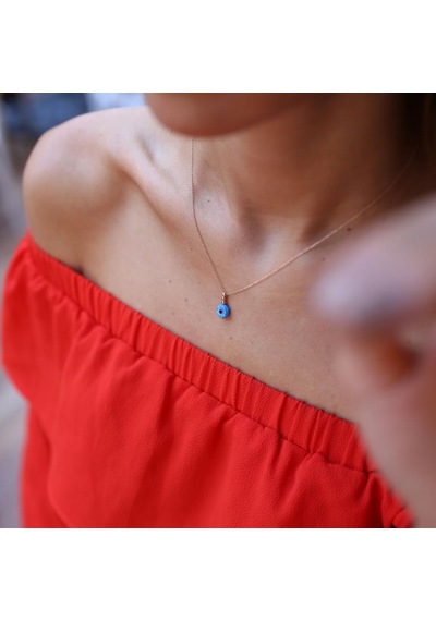 Opal Göz Kolye