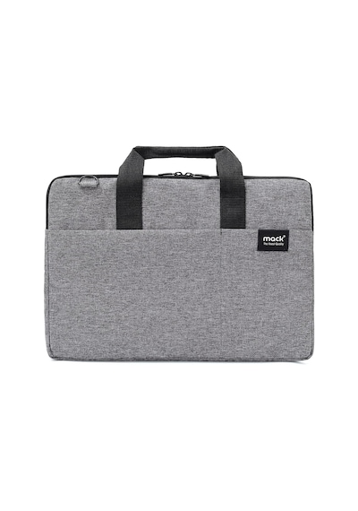 Mack Cityfit Mcc-702 Laptop Çantası, Erkekler Ve Kadınlar İçin Profesyonel Bilgisayar Çantası, 13,3 İnç - 14.1 İnç Notebook Çantası, Evrak Çantası, Gri