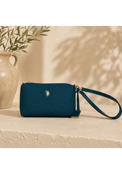 Us Polo Assn Us26274 Turkuaz U.s. Polo Assn. Kadın Omuz Çantası Yeşil