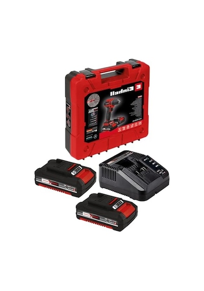 Akülü Vidalama, 18 V, 40 Nm Tork, 2x2,0 Ah Akü İle