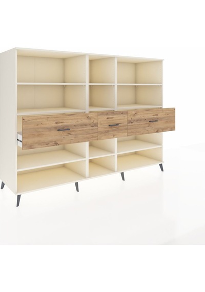 Kronos Dolap 9 Raflı 3 Çekmeceli 220x59x163 Aytaşı-aytaşı/çam Aytası/atlas Çam - Aytası Kronos Dolap 9 Raflı 3 Çekmeceli 220x59x163 Aytaşı-aytaşı/çam Aytası/atlas Çam - Aytası