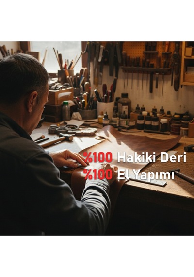 El Yapımı Lüks Hakiki Deri Makyaj Çantası Çok Fonksiyonlu, Şık Ve Dayanıklı Seyahat Makyaj Çantası