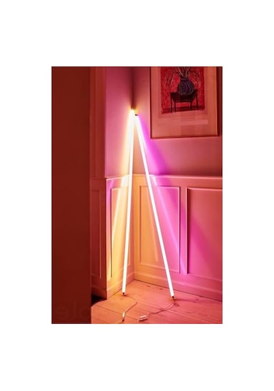 Rgb Led Strip Tube Light Lambader Uzaktan Kumandalı Işık Lamba Ampül Aydınlatma Renkli Animasyonlu8 Açık Gri
