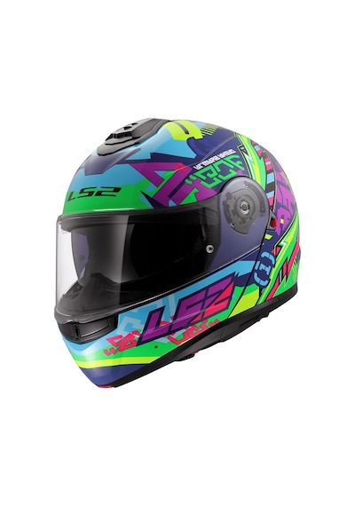 Ls2 Strobe 2 Svent Kask Mavi Yeşil