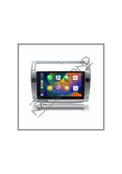 Özer Elektronik Cıtroen C4 2005-2010 Grı 6 Gb Ram 128 Gb Hafıza Androıd Multımedıa Teyp 10 İnç