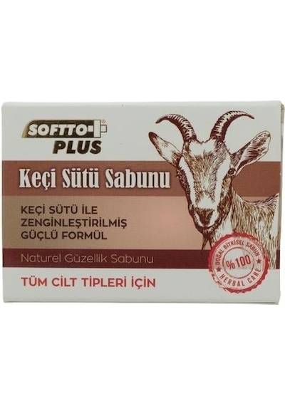Softto Plus Keçi Sütü Sabunu 150 Gr
