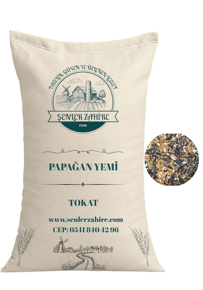 3 Kg Paraket, Sultan Ve Cennet Papağanı Yemi Ekmeksiz Karışım