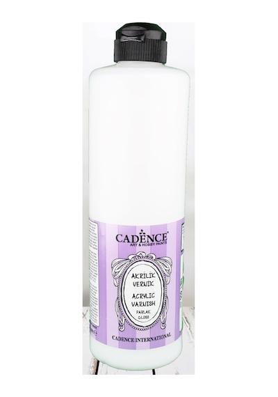 Cadence Su Bazlı Akrilik Vernik 750 Ml - Parlak