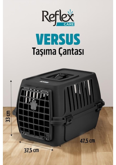 Reflex Care Versus Taşıma Çantası Siyah 475x335x330mm