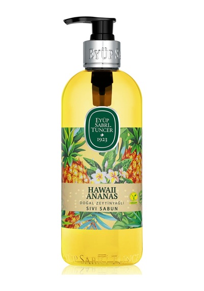 Eyüp Sabri Tuncer Doğal Zeytinyağlı Sıvı Sabun Hawaıı Ananas 500 Ml 14093148
