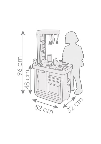 Ses Modüllü Ktichen Playset Eğitici Mutfak Oyun Seti 0