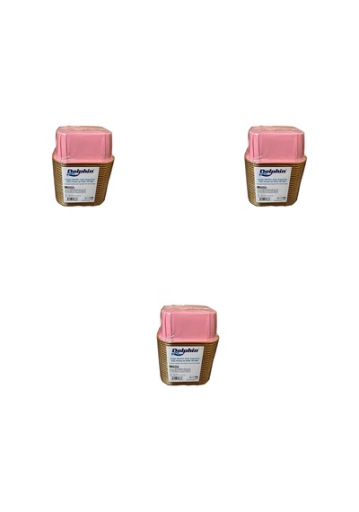 Dolphin Muffin Kare Kağıt Pembe Altın Cupcake Kek Kalıbı Kapsülü Kabı - 25 Adetlik 3 Paket Renkli