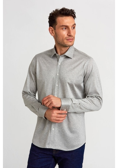 Bisse Platınıum Regular Fit Gömlek Gri Pltg023 D55 Gri Bisse Platınıum Regular Fit Gömlek Gri Pltg023 D55 Gri