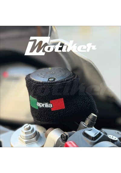 Aprilia Tasarımlı Fren Hidrolik Çorabı Siyah Model 2