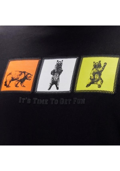 Bad Bear Entree Erkek Siyah Tişört