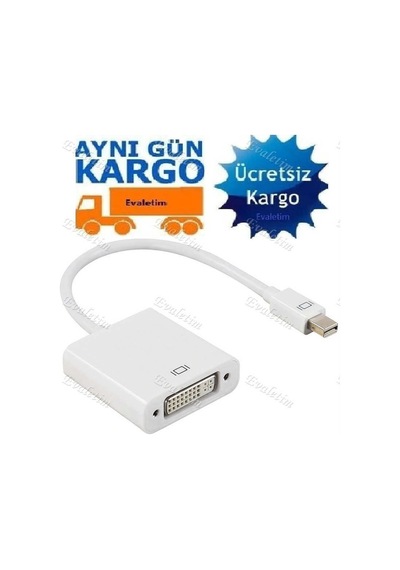 Mini Displayport To Dvi Kablosu 5014P Çevirici Dönüştürücü Displa
