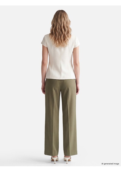 Lcw Vision Haki Regular Fit Kadın Pantolon