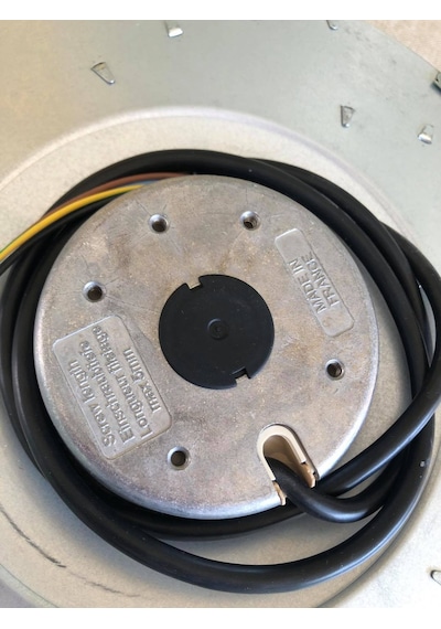 Ecofit 2Rre45 250X50R Geri Kavisli Fan Motoru
