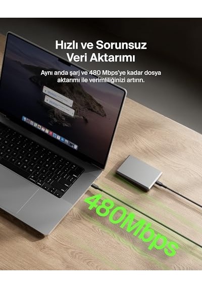 Belkin Eco Usb-c - Micro Usb Kablosu, 1 M, Yumuşak, Örgülü, Esnek Hızlı Şarj Kablosu, Usb-ıf Sertifikalı Type-c Diğer