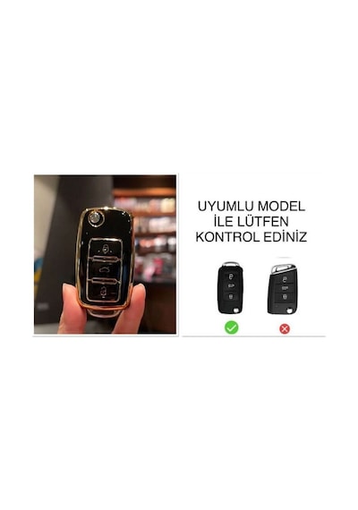 Vw Transporter Polo Caddy Lüks Anahtar Koruma Kılıf Lütfen Görsel
