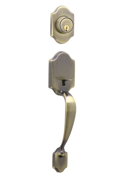 Dexter By Schlage Jh58prs609 Paris Dış Kulplu Sürgü, Antik Pirinç