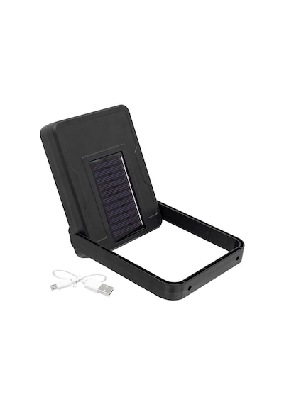 Powermaster Yx-607 Cob Ledli Solar Panelli Hareket Sensörlü Çok Fonksiyonlu Lamba Şeffaf