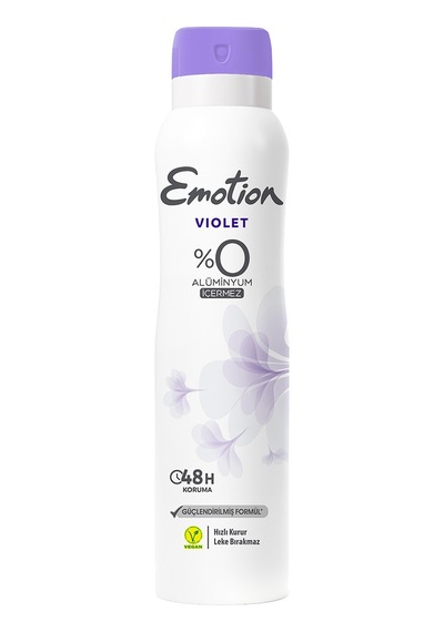 4 Adet Emotion Deo Violet 150 Ml