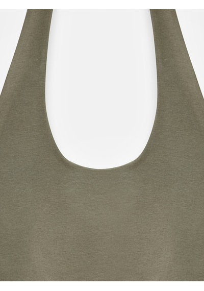 Dilvin 32726 Halter Yaka Top-haki