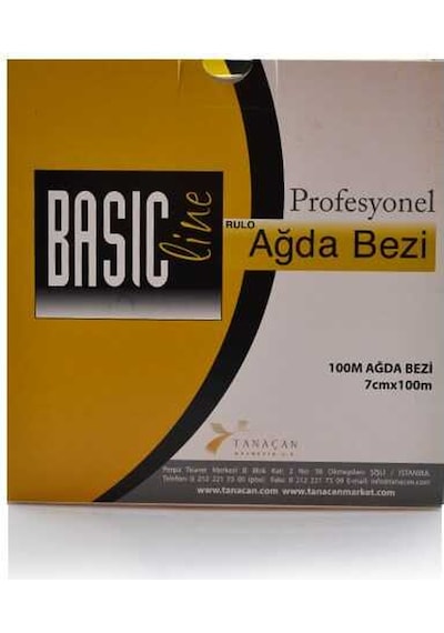 Basic Line Profesyonel Rulo Ağda Bezi 100 M