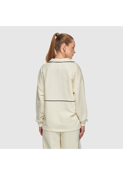 New Balance Nb Lifestyle Kadın Sweatshirt Wnc3402-sst Beyaz