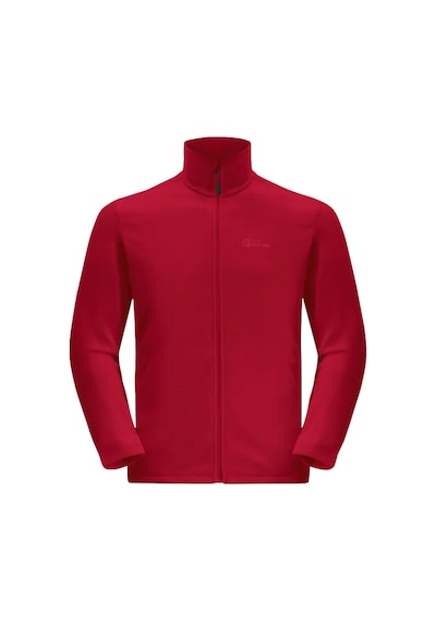 Jack Wolfskin Erkek Polar Ceket Taunus Fz Bordo Tam Fermuar Bordo Bordo