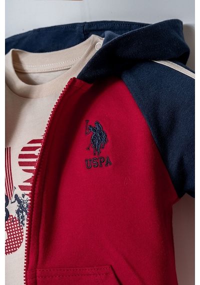 U.s. Polo Assn. Erkek Bebek Kırmızı 3lü Takım Usb2866-c-v2 Kırmızı
