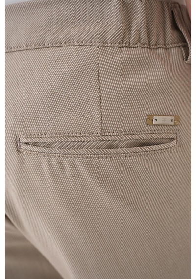 Efor Comfort Fit Beli Lastikli Bej Jogger Pantolon P 1183 Bej