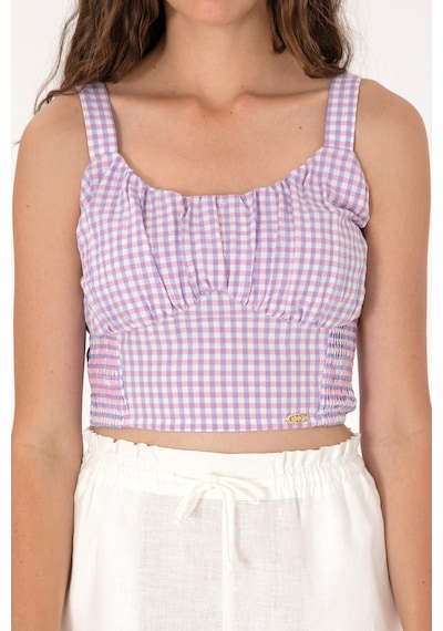 U.S. Polo Assn. Kadın Lila Askılı Bluz 50299657-VR034