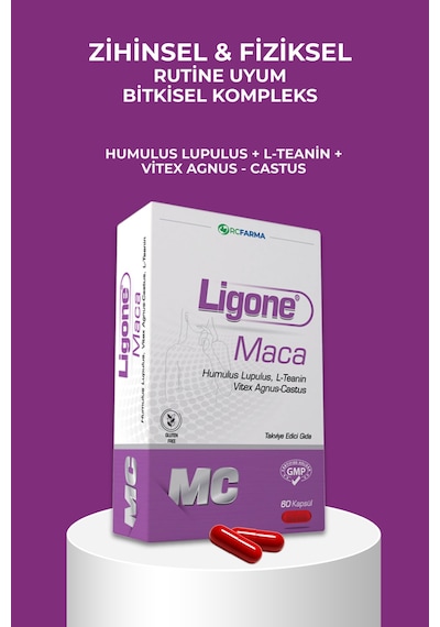 Ligone Maca Hayıt 60 Kapsül Maca Ekstresi Hayıt Ekstresi L Arjinin Çinko Ve Vitamin C İçeren