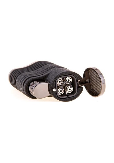 4 Torch Pürmüz Siyah Puro Çakmağı - Tr3494