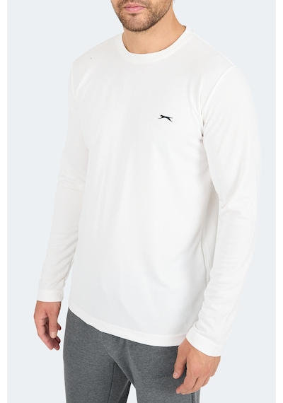Slazenger Odın I Erkek Beyaz Tişört Beyaz
