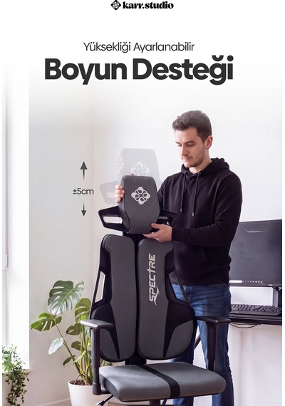 Spectre Oyuncu Koltuğu Gri